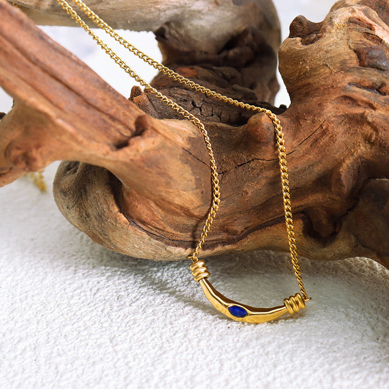 18k #24 plated necklace
