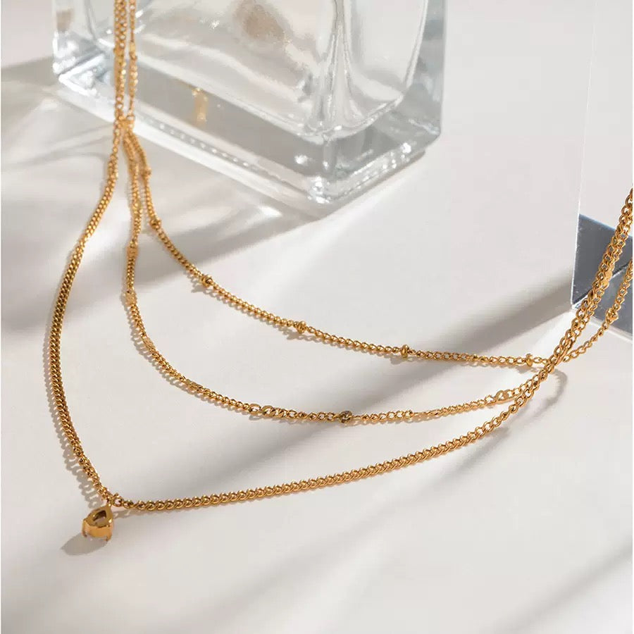 Colar banhado 18k#09