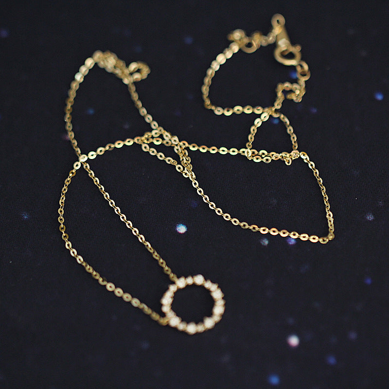 Gold necklace #02