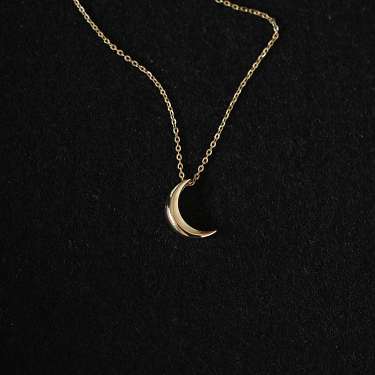 Gold necklace #07