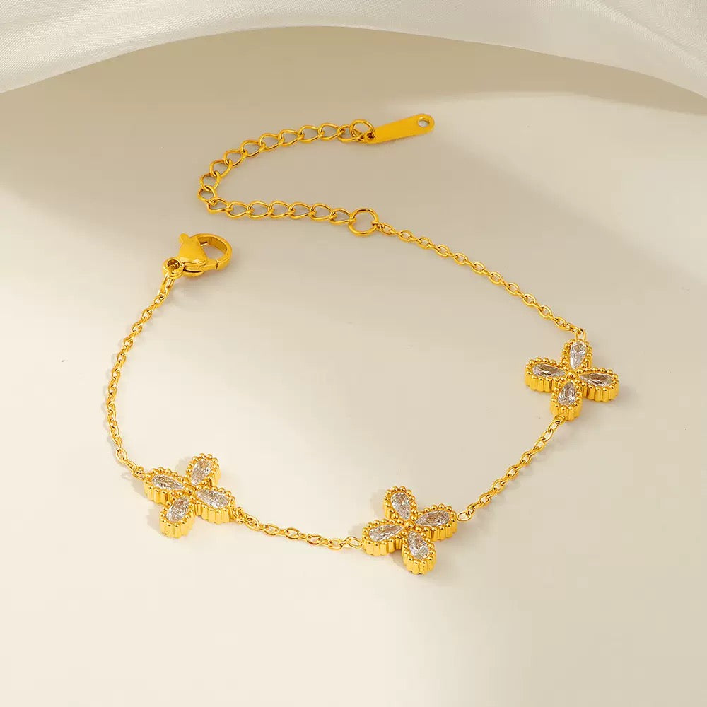 pulseira banhada a ouro #31