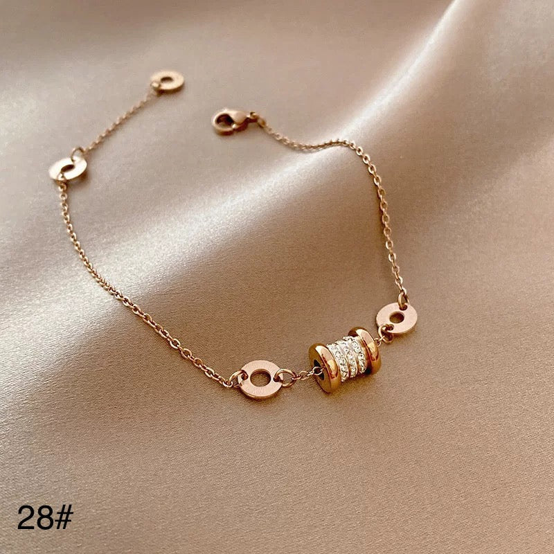 pulseira banhada a ouro (promoção )