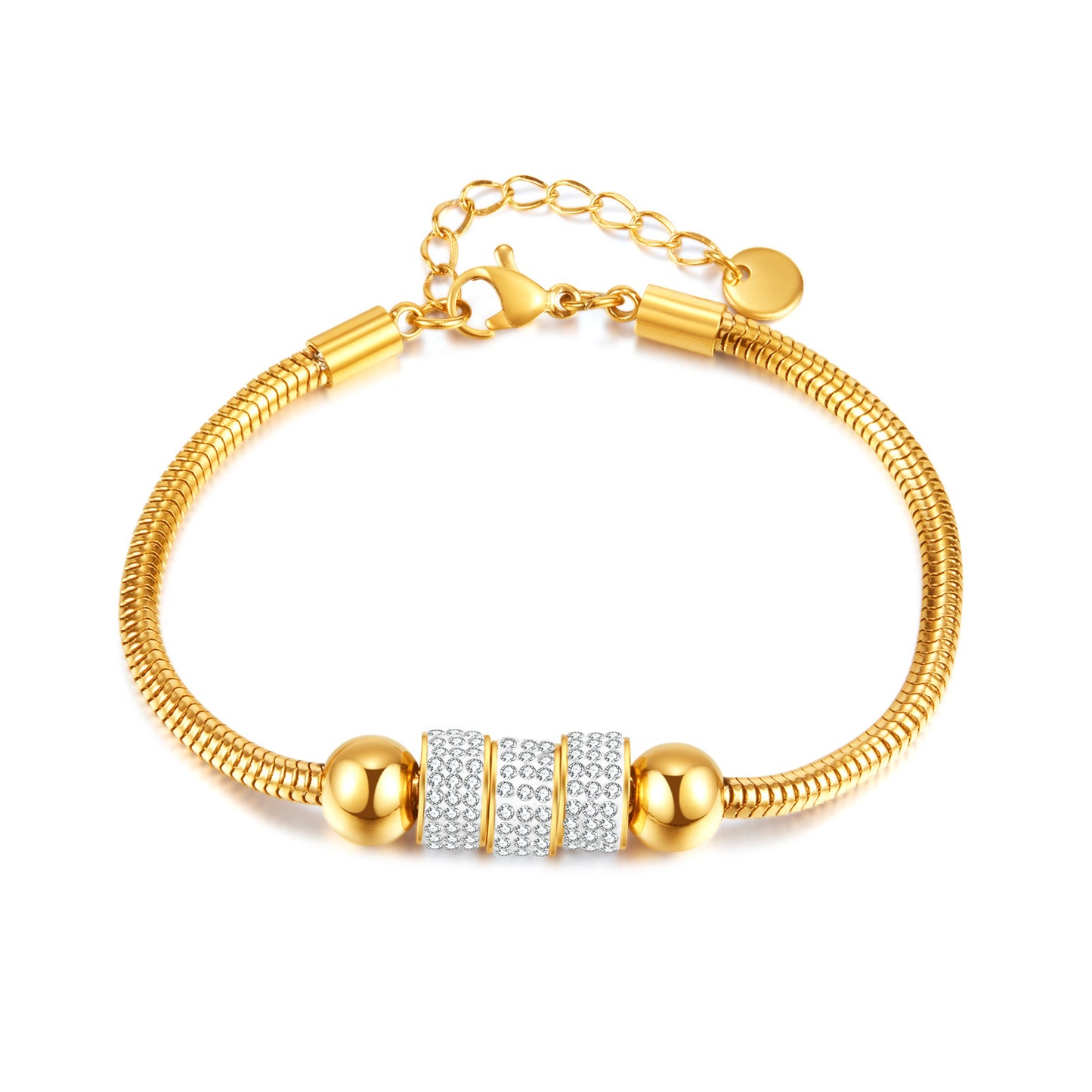 pulseira banhada a ouro #32