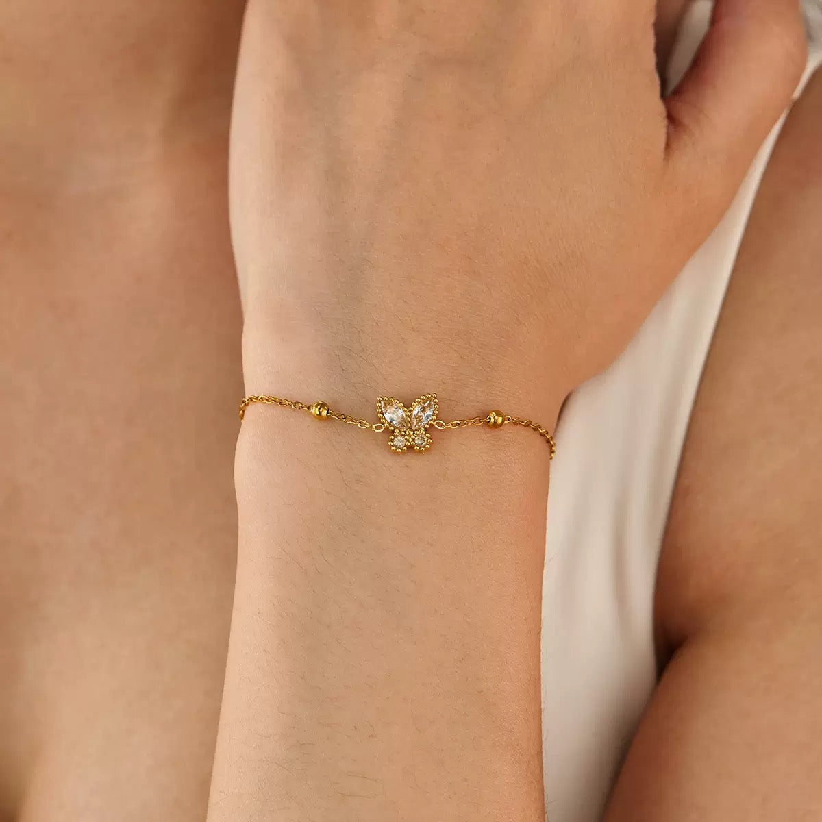 pulseira banhada a ouro #05