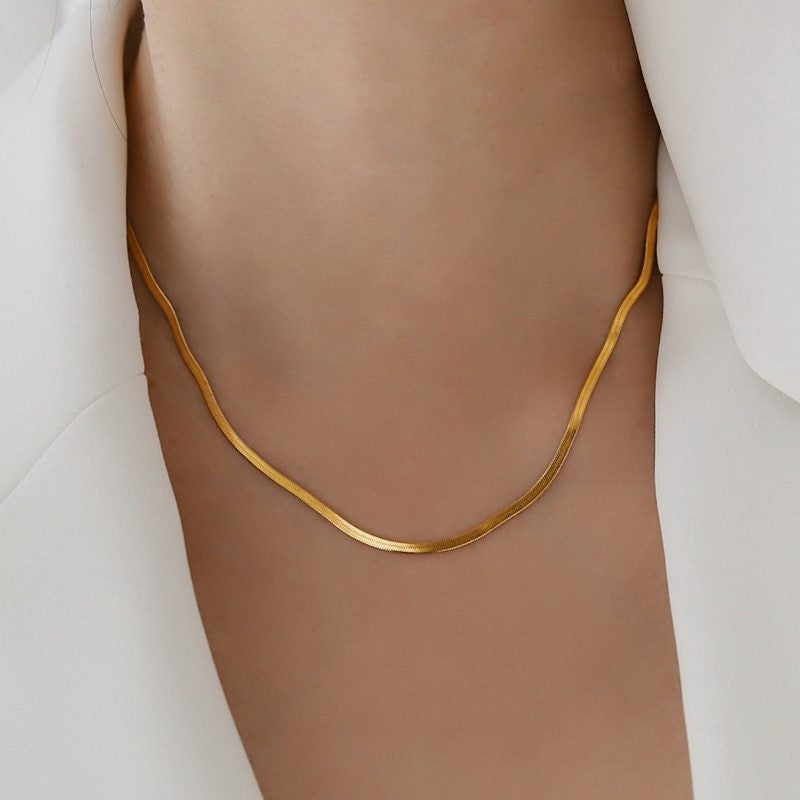 18k#30 plated necklace