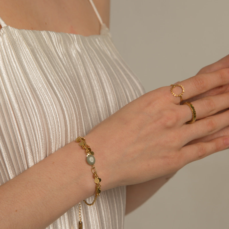 pulseira banhada a ouro (promoção )