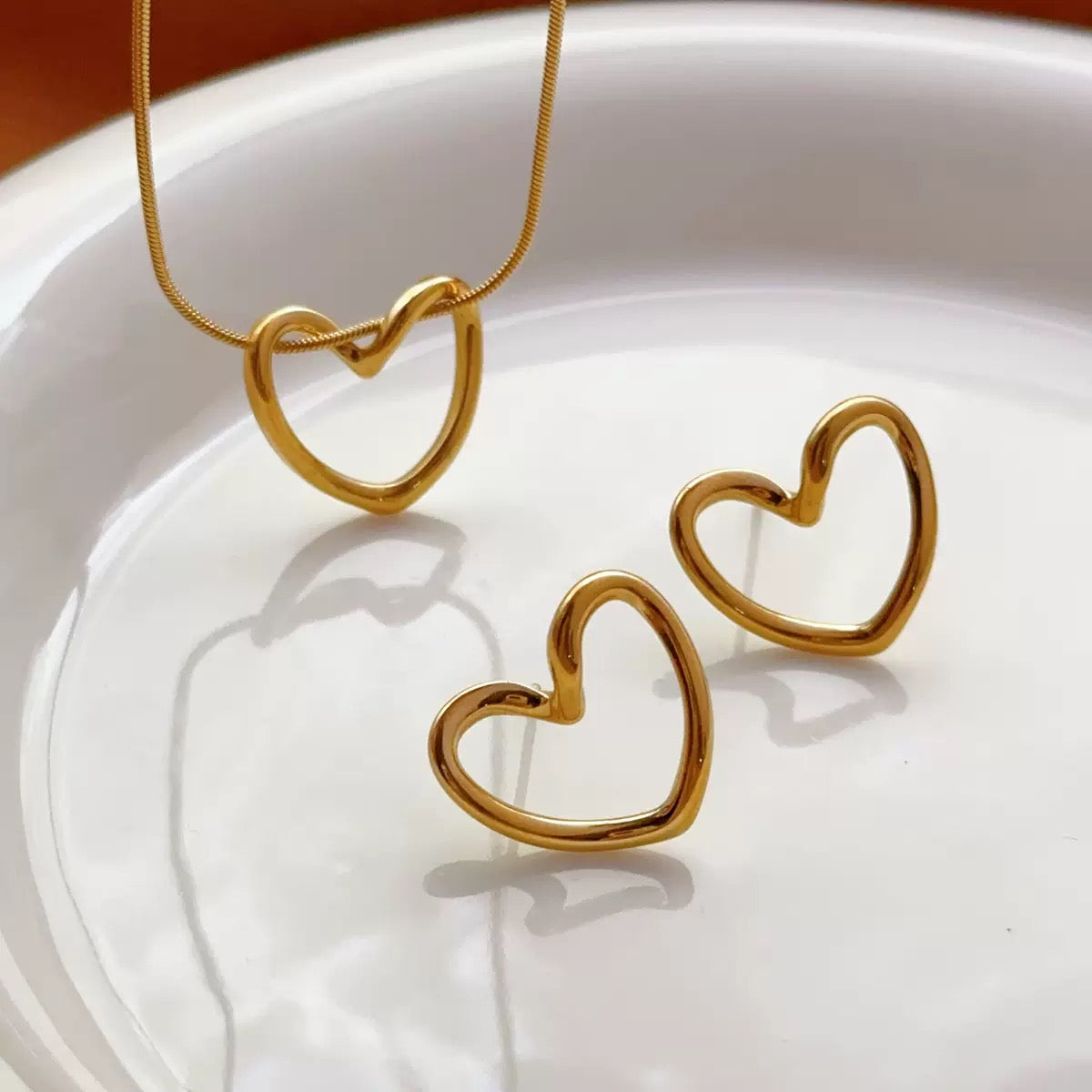 Gold plated necklace #19