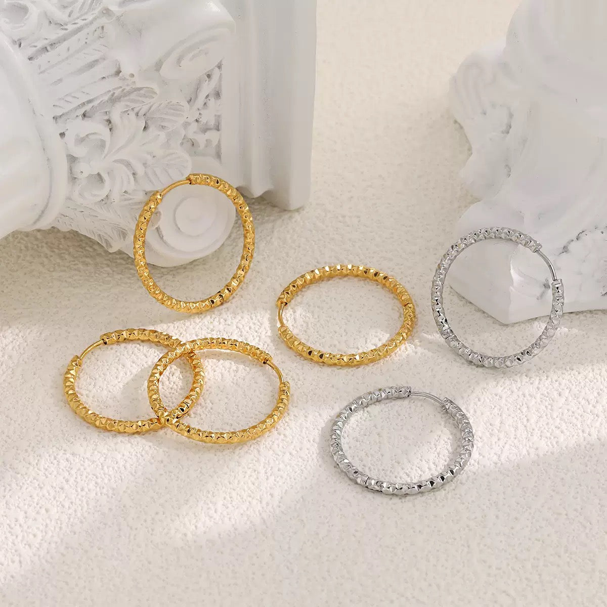 #08 stainless earring