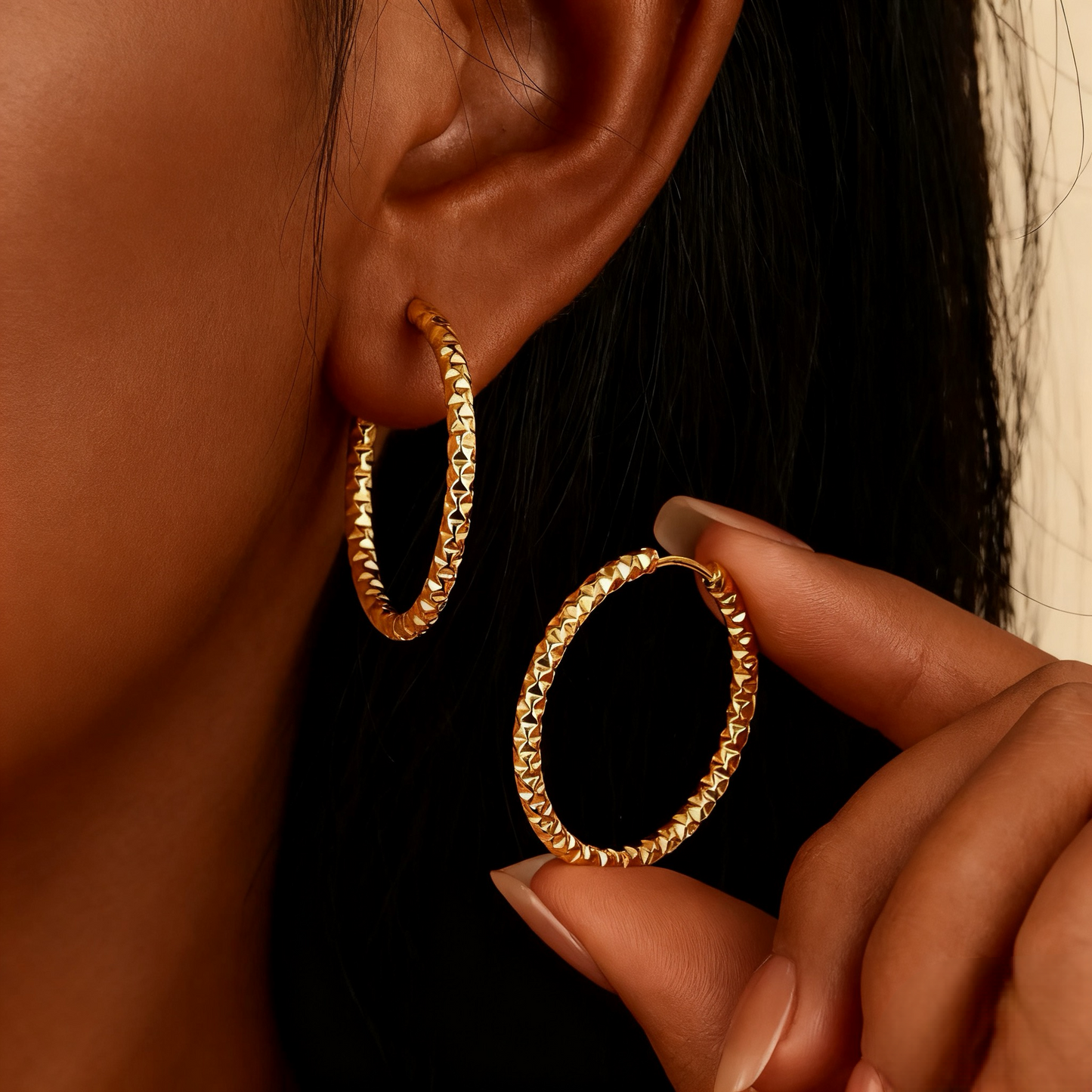 #08 stainless earring