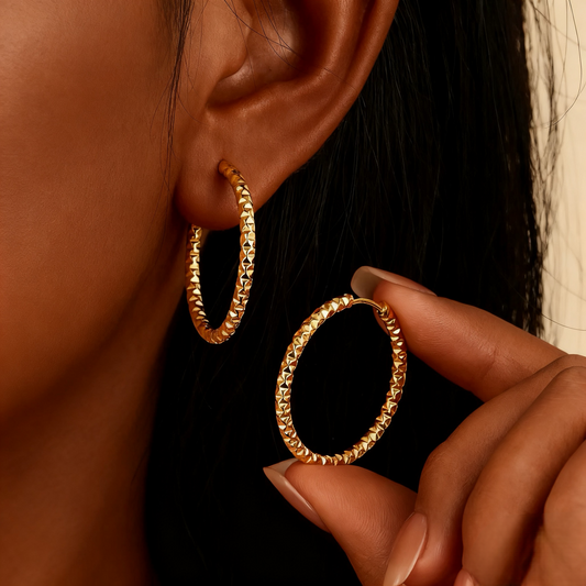 #08 stainless earring