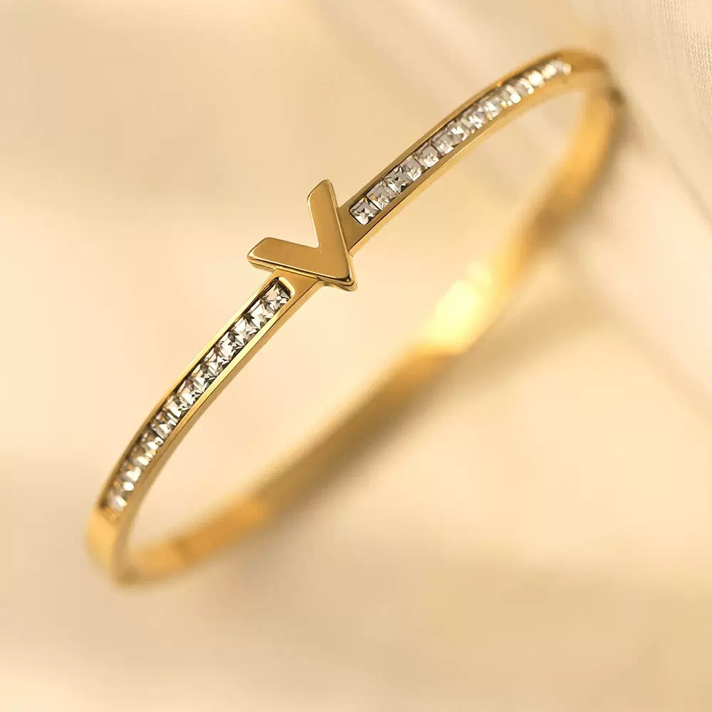 Pulseira banhada a ouro #53