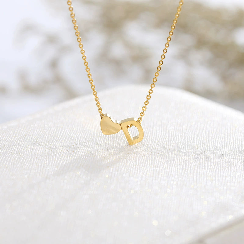 necklace with letter