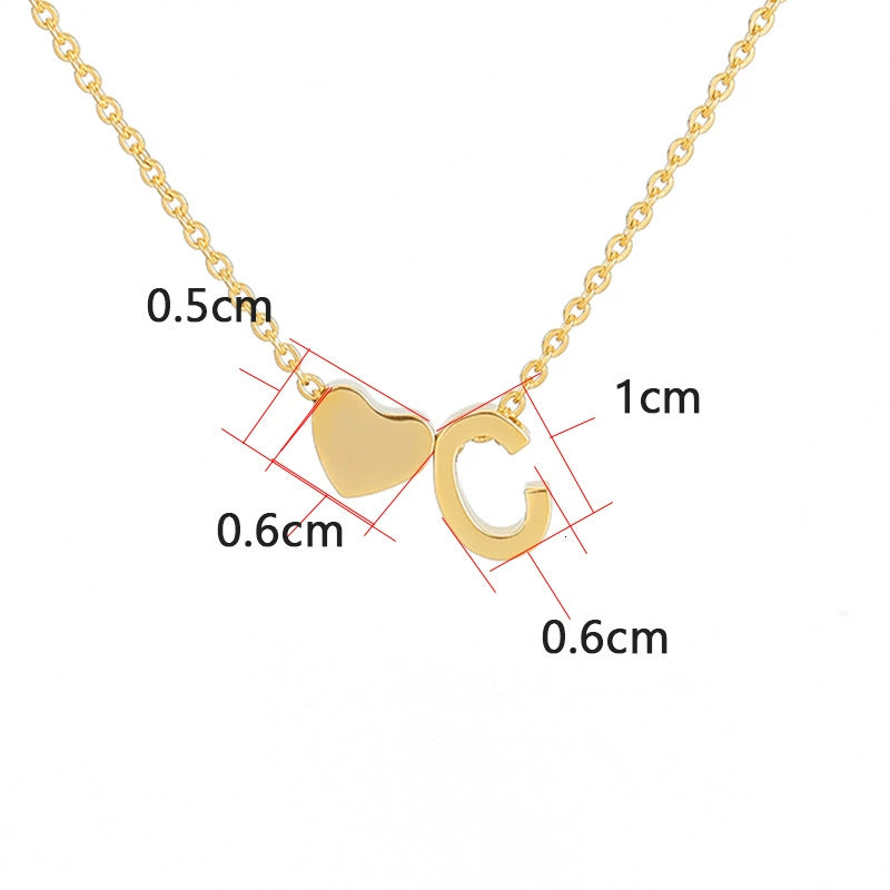 necklace with letter