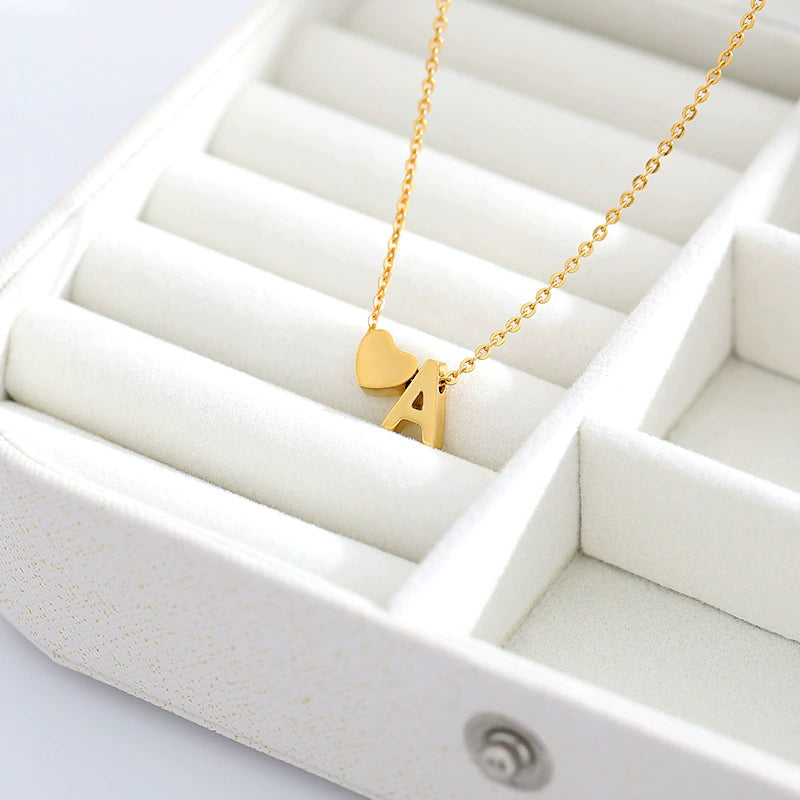 necklace with letter