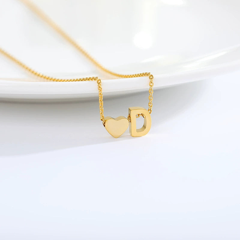 necklace with letter