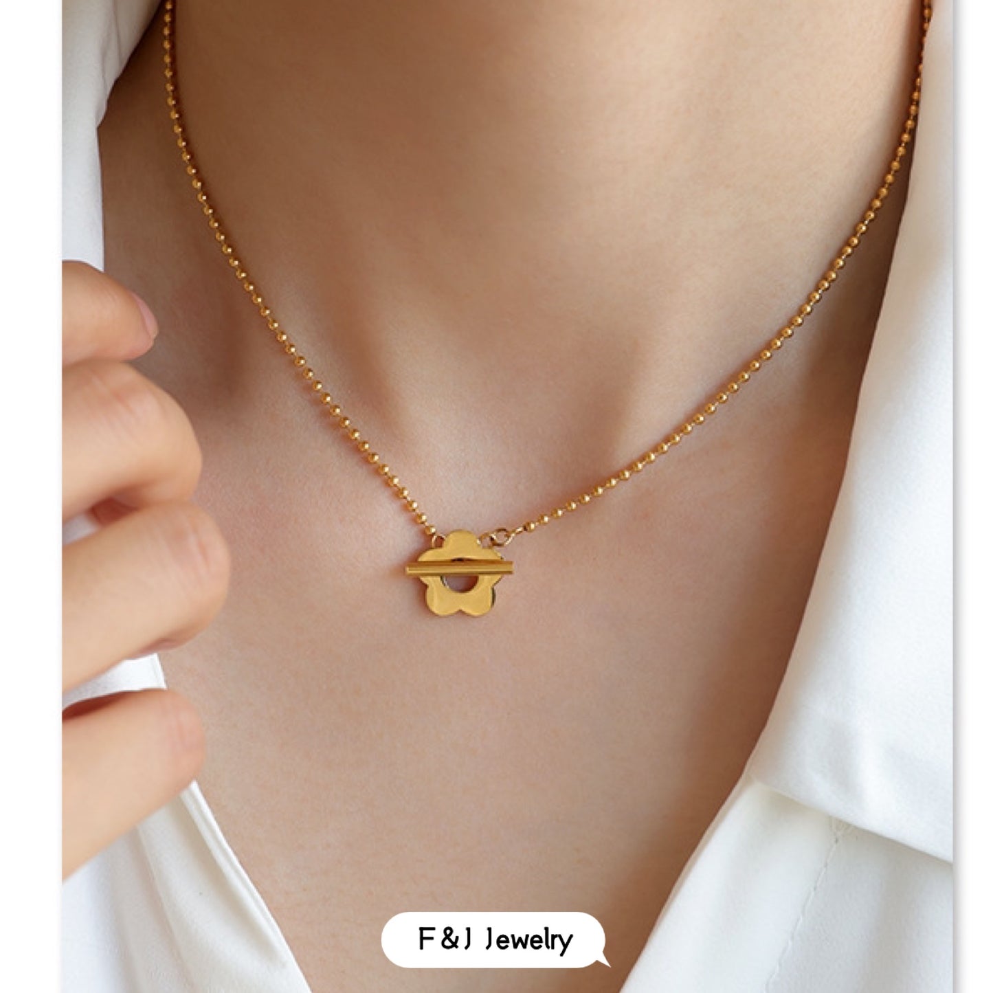 Colar de luxo leve #53