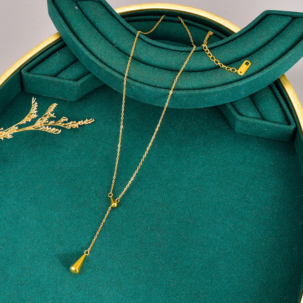 18k plated necklace #01