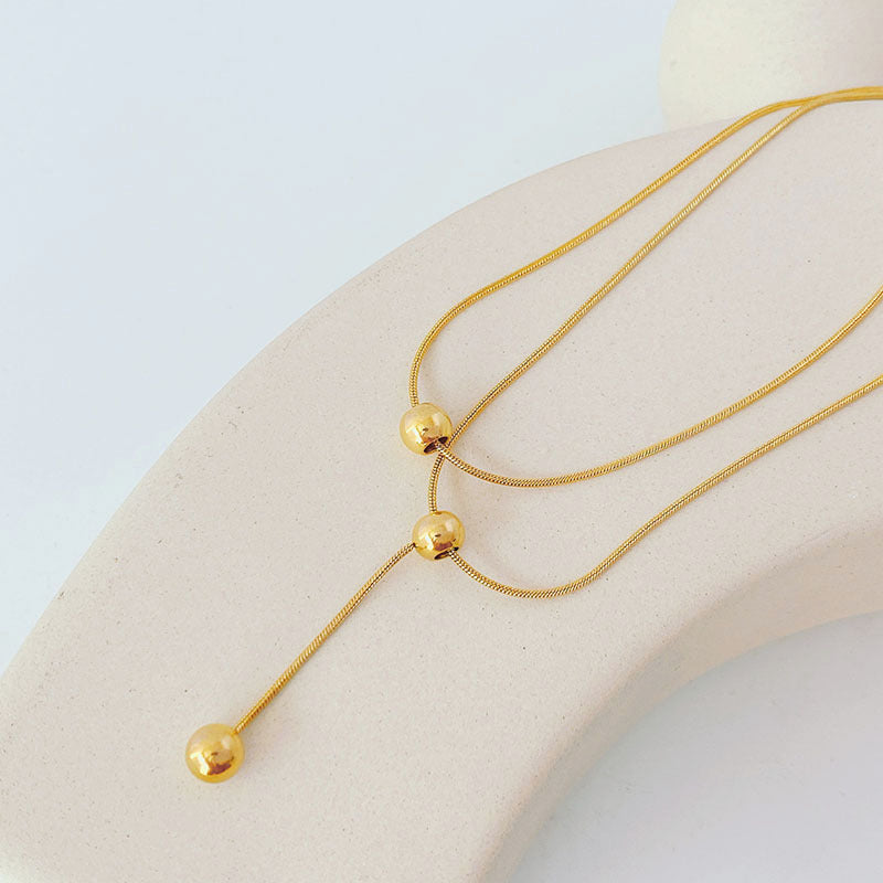 Colar banhado a ouro #47