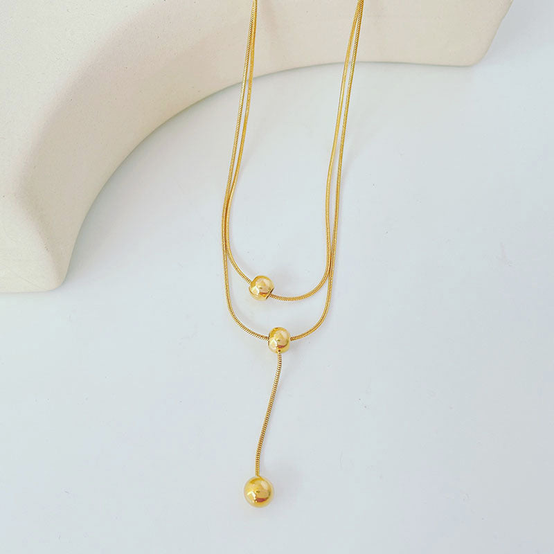 Colar banhado a ouro #47