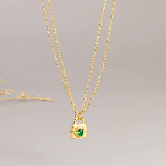 Light luxury necklace #14