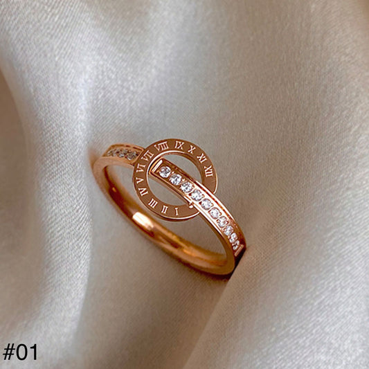 #01 stainless steel ring