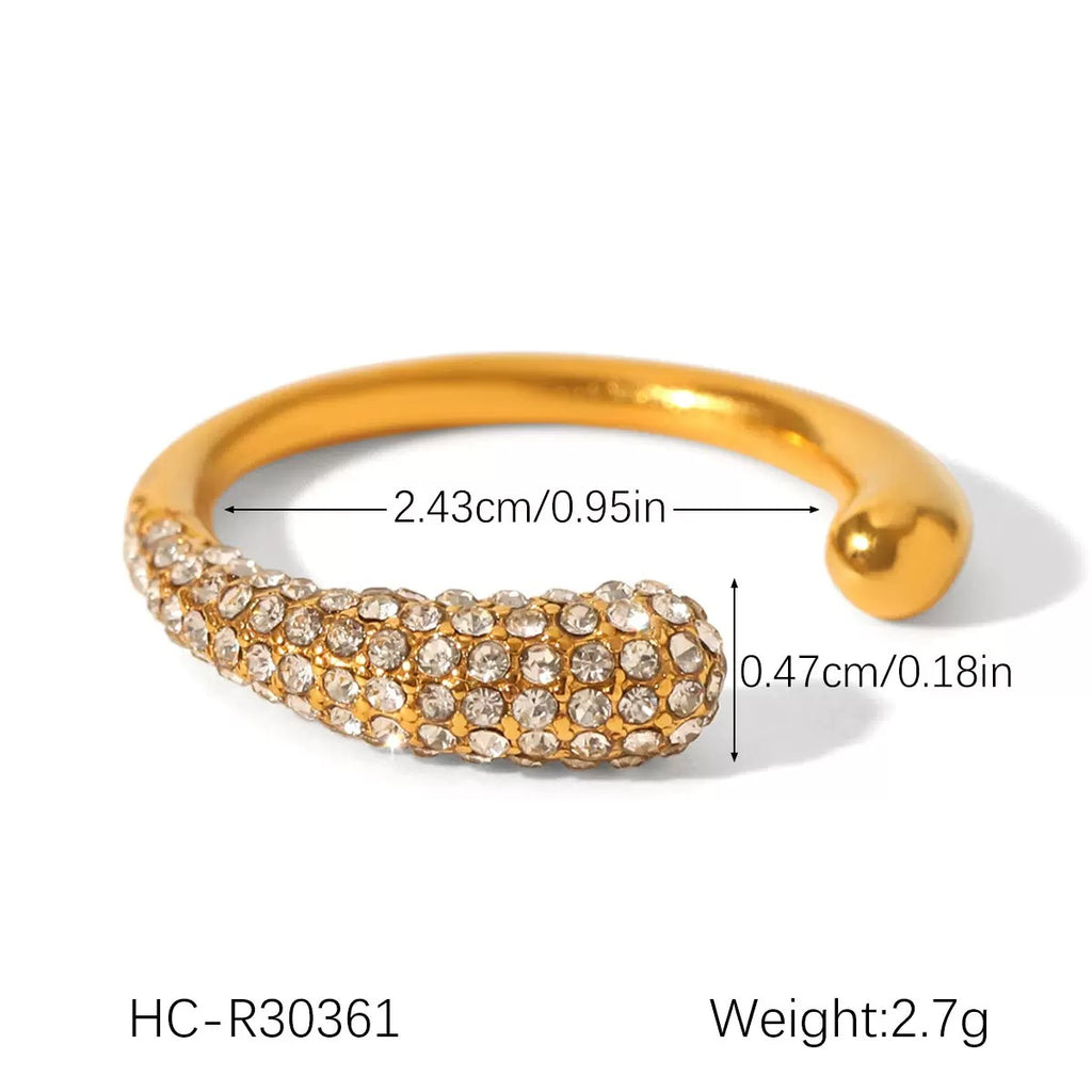 Anél de luxo leve #26