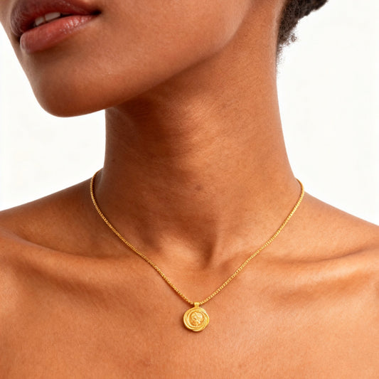 Colar banhado 18k #13