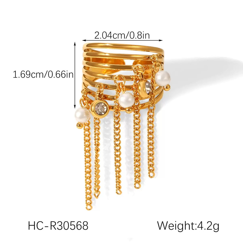 Anél de luxo leve #20