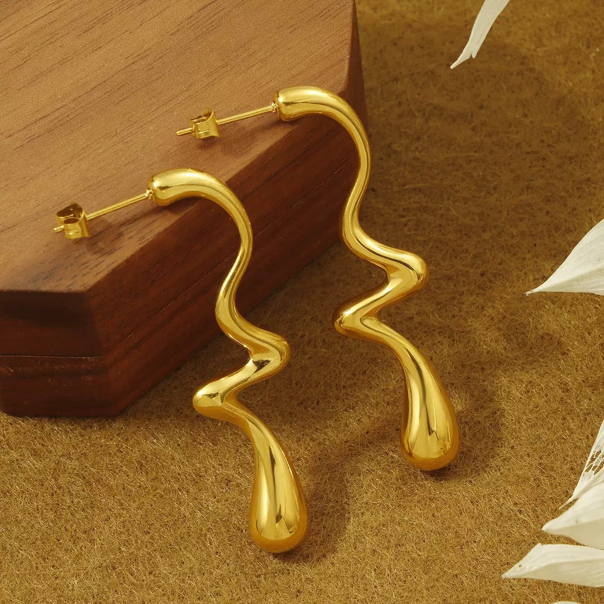 Brinco de luxo leve #45