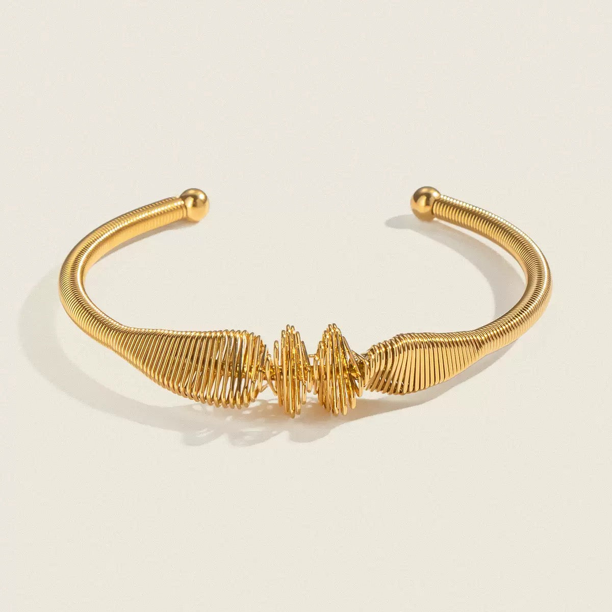 pulseira banhada a ouro #12