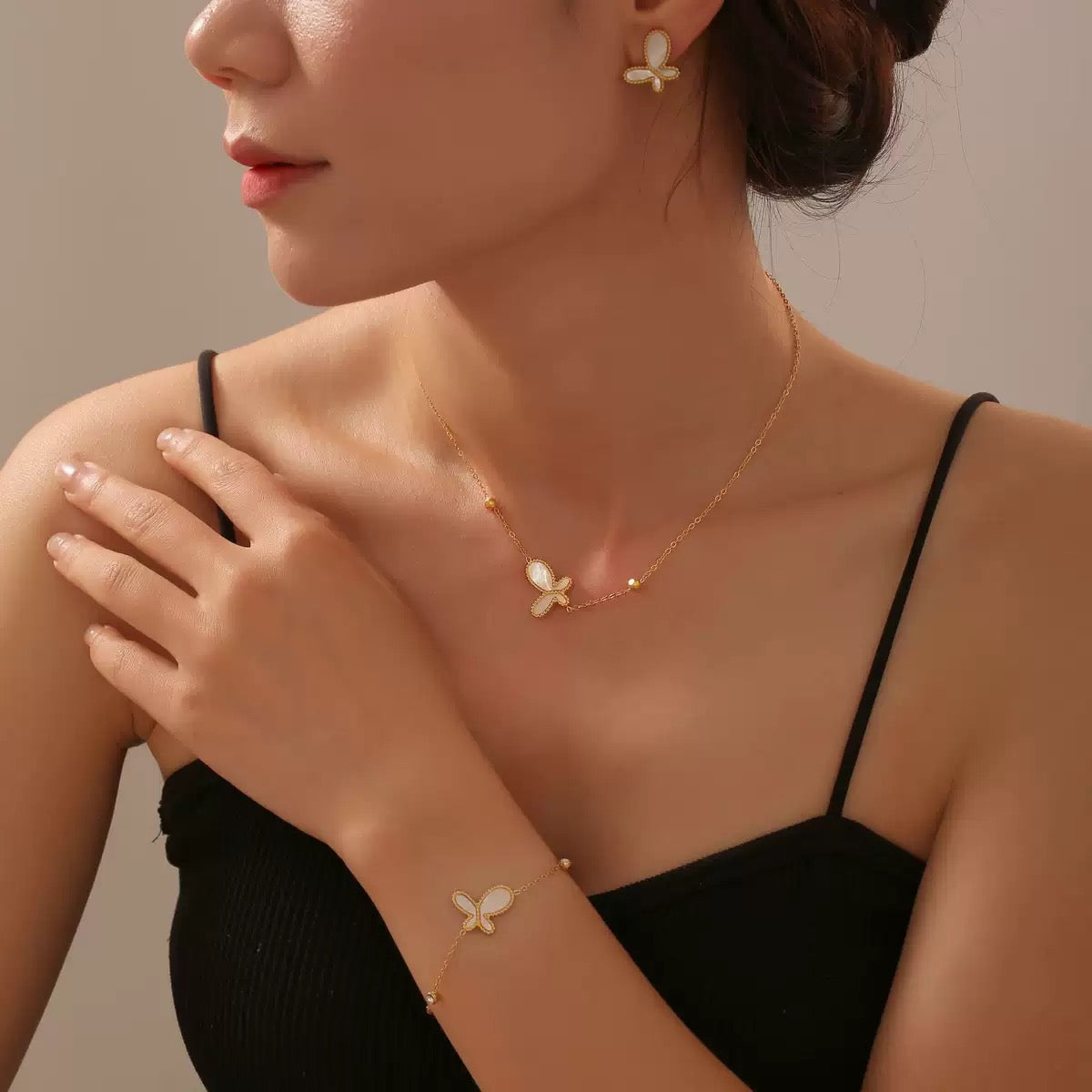 gold plated bracelet #51