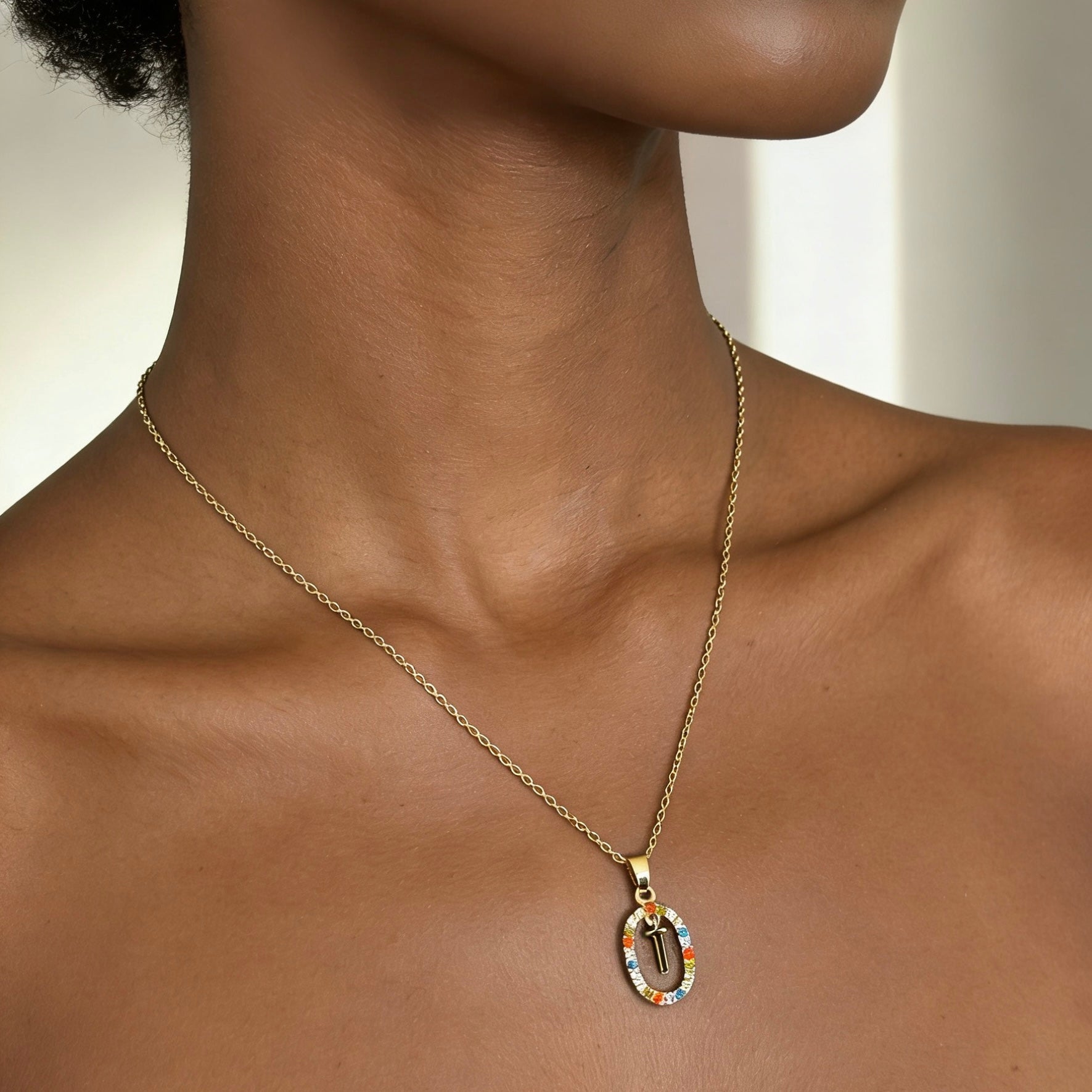 Colar banhado a ouro #06