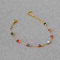 pulseira banhada a ouro #21