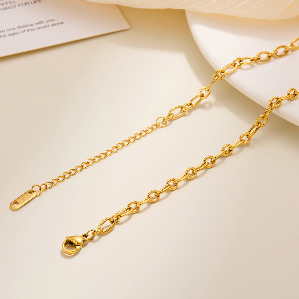 pulseira banhada a ouro #43