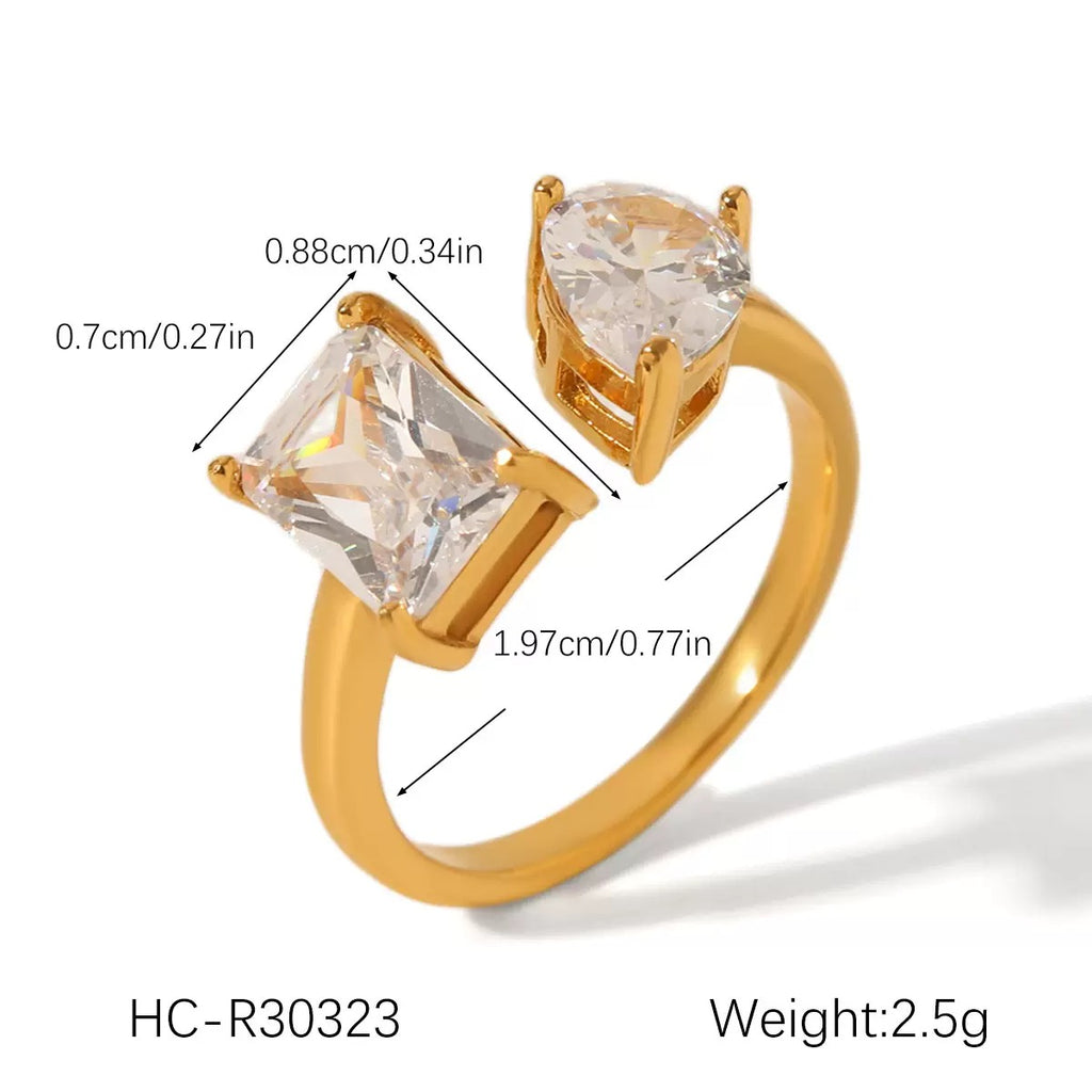 Anél de luxo leve #21