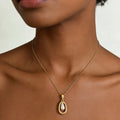 Colar banhado a ouro #22