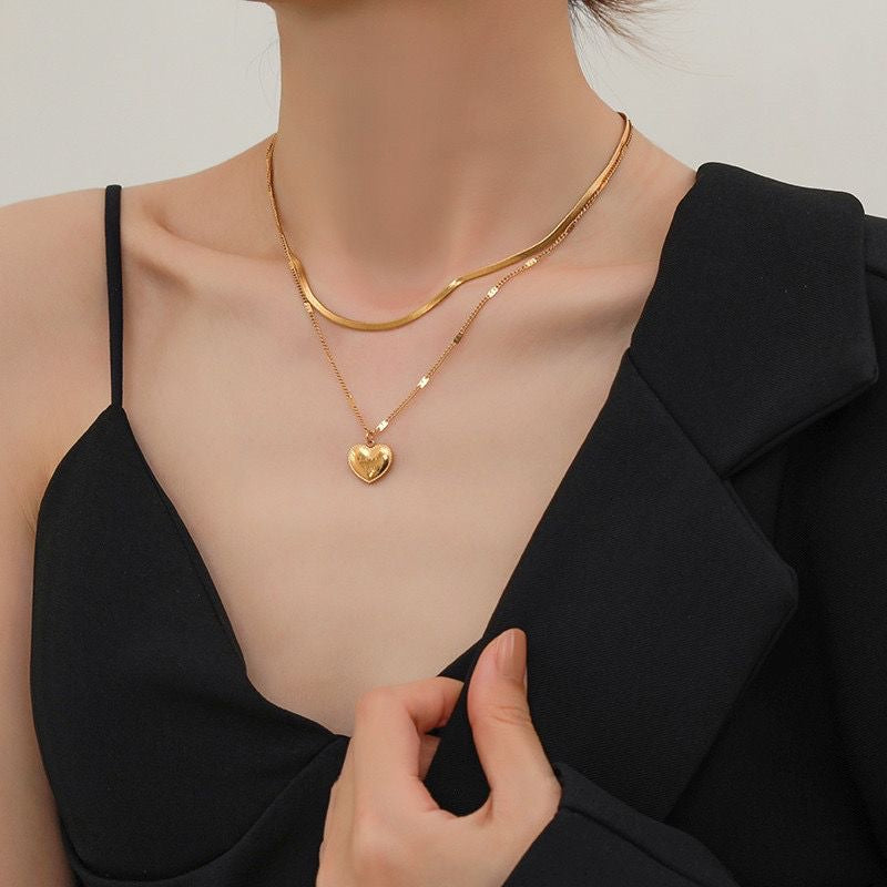 #45 gold plated necklace