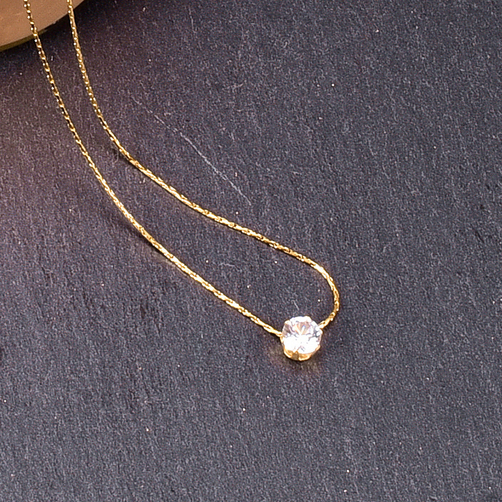 Gold plated necklace #23