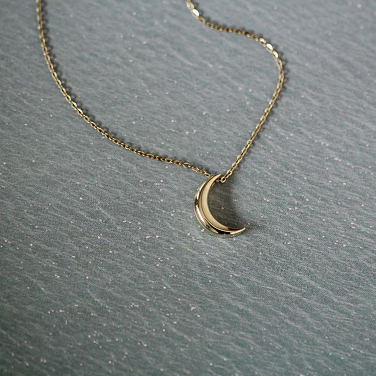 Gold necklace #07