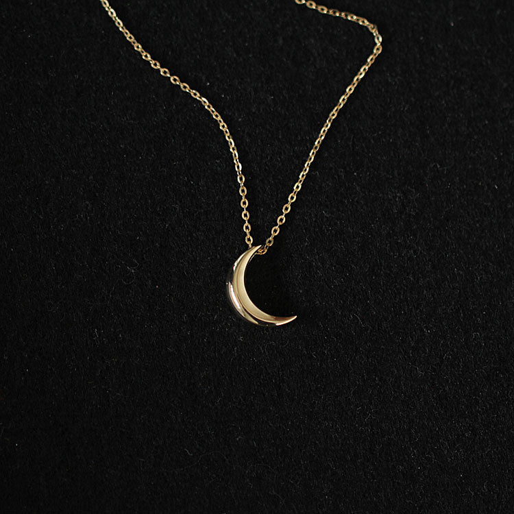 Gold necklace #07