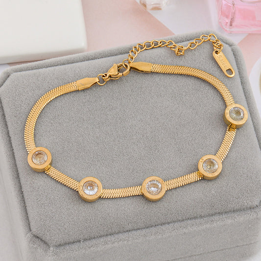 #70 gold plated bracelet