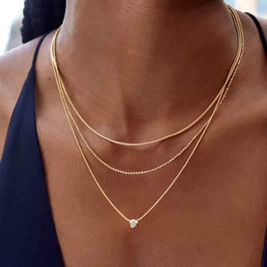 Colar banhado 18k#11