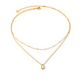 Colar banhado a ouro #56