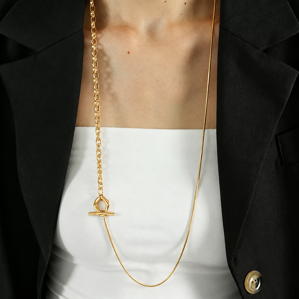 Colar banhado 18k #04