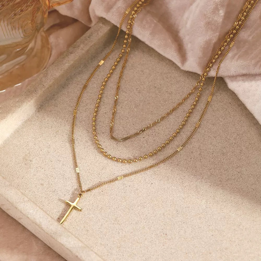 18k #10 plated necklace