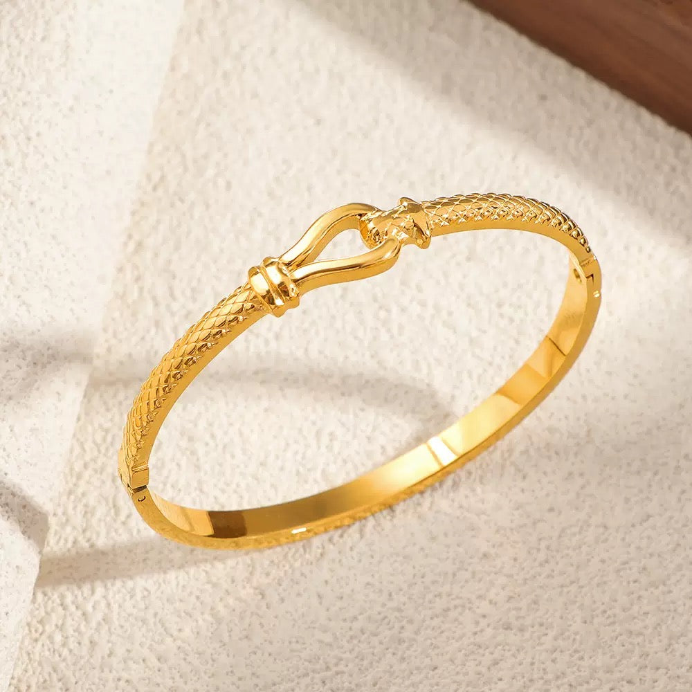 gold plated bracelet #58