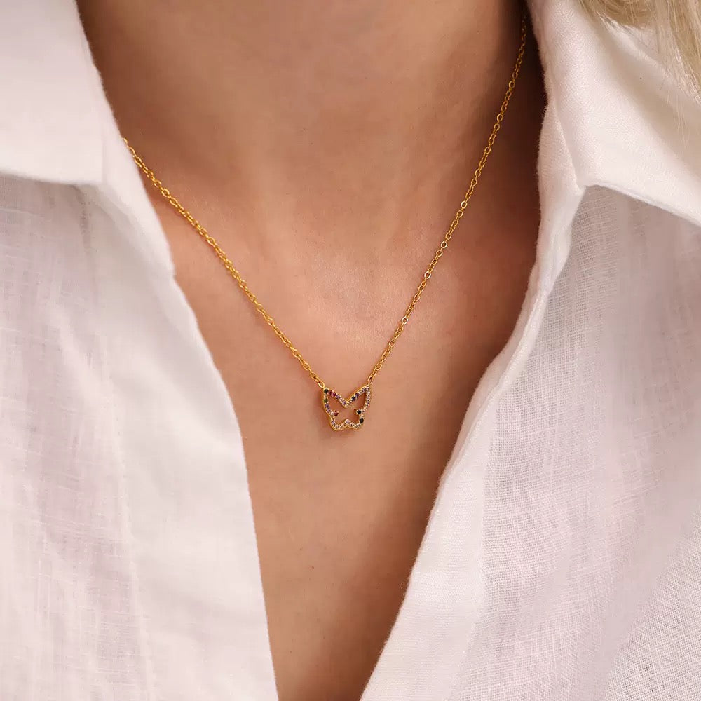 Gold plated necklace #65