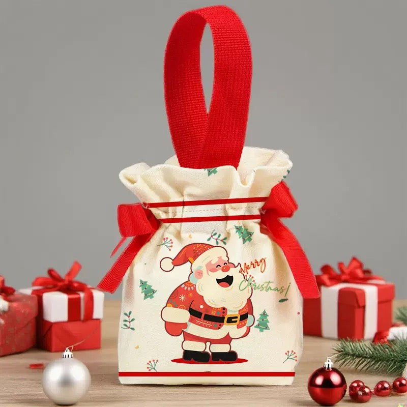 Saco de lona de natal