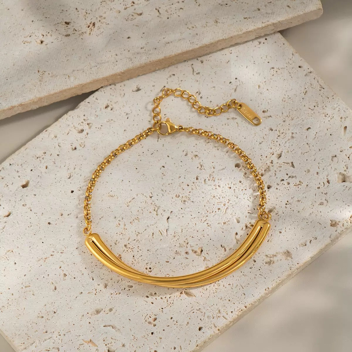 pulseira banhada a ouro #07