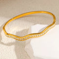 pulseira banhada a ouro #07